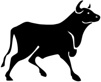Bull Markets Go Up, Like a Bulls Horns When It Attacks
