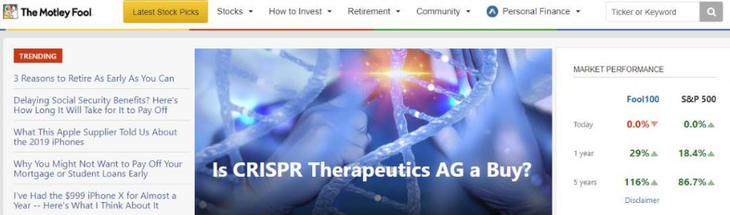 The Motley Fool Stock Picks Service